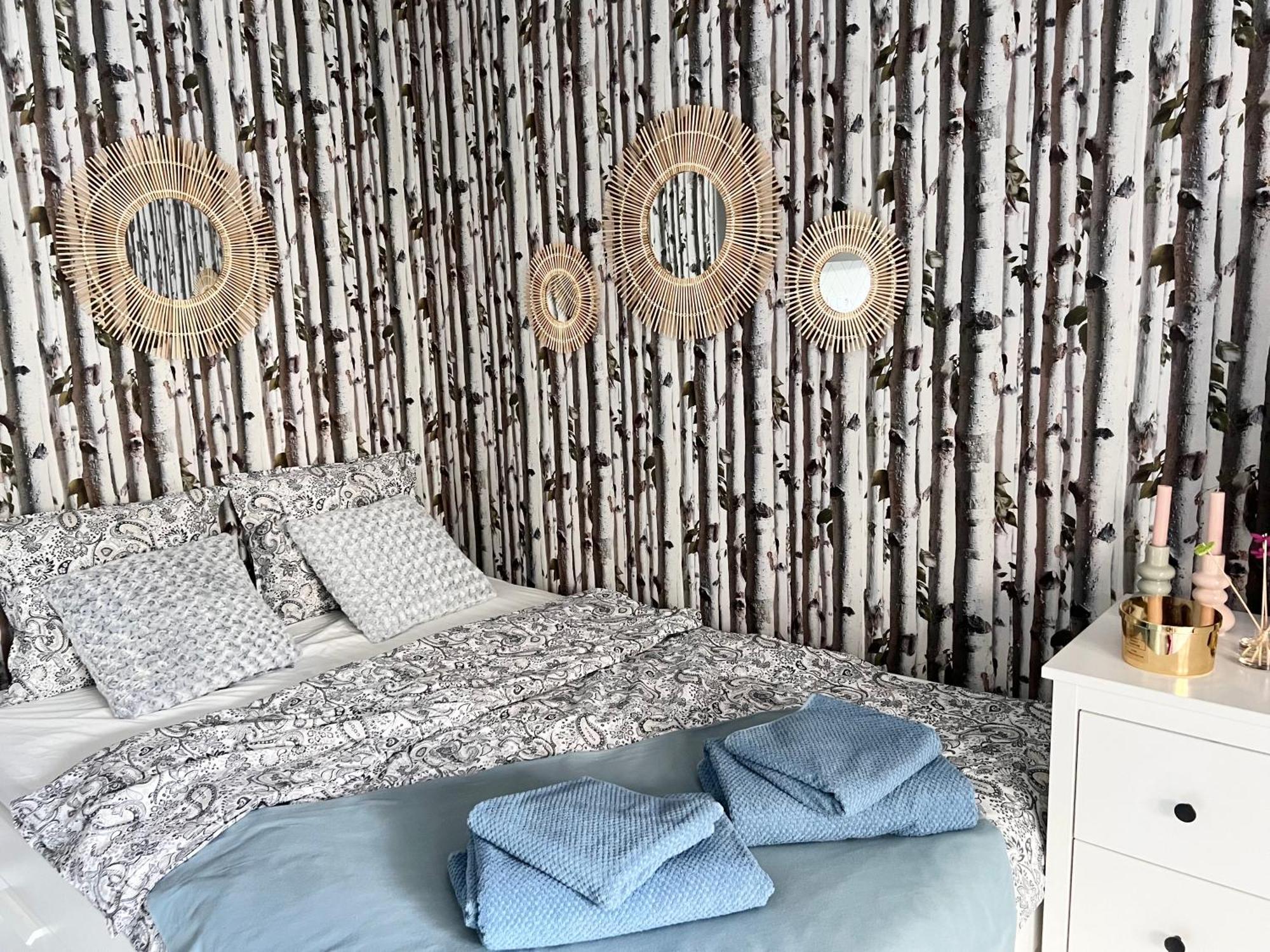 Botanical Escape Warsaw Apartment ภายนอก รูปภาพ
